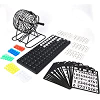 Juego de Bingo- Juego Tradicional de Bingo de Fiesta de vinos- Juego de Entretenimiento Familiar grupal